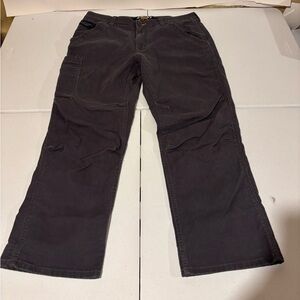 Ariat Rebar M4 Low Rise Boot Gray Utility Work Pants Men’s Size 38x30